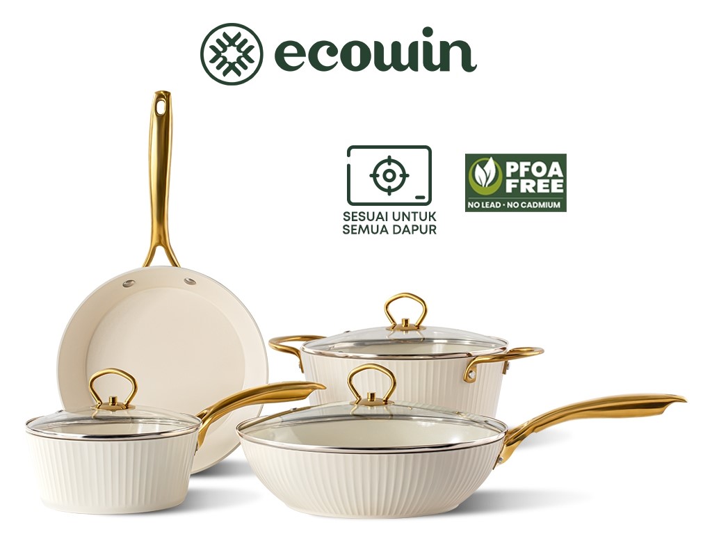 Ecowin Ceramic Cookware Set